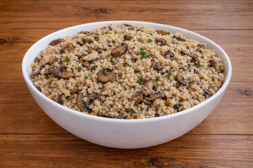 Mushroom Bulgur