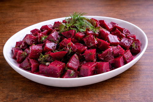 Roasted Beets with Dill