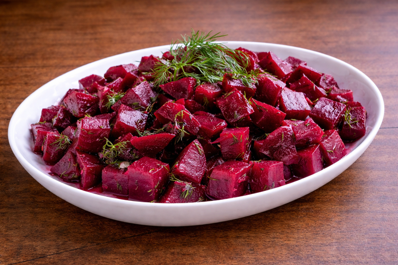 Roasted Beets with Dill