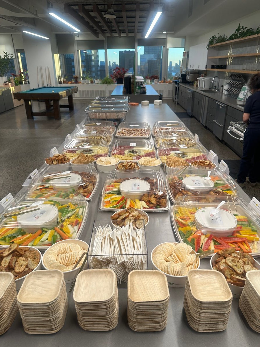 Overhead Buffet Display
